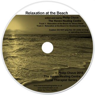The Relaxation at the Beach CD - Lightscribe Label