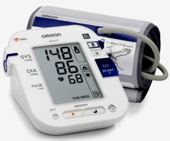 Omron Blood Pressure Monitor for Measuring Hypertension
